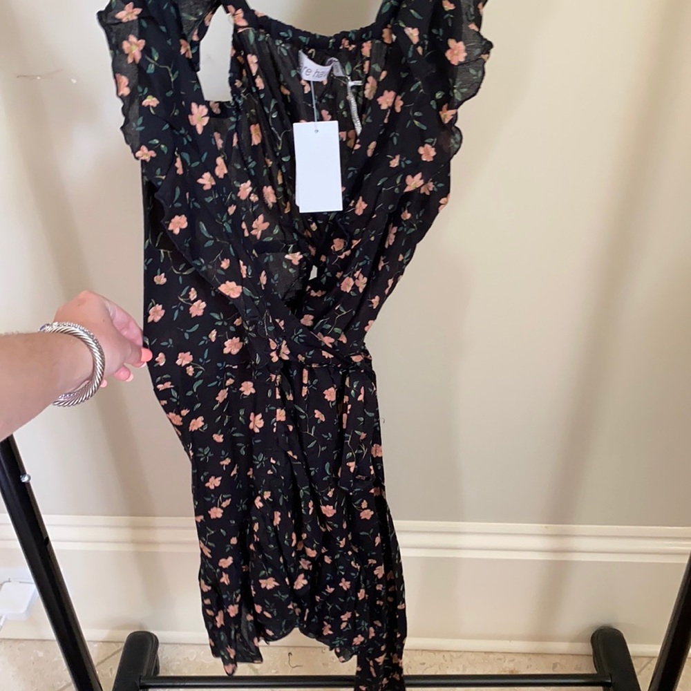 Floral Wrap Dress